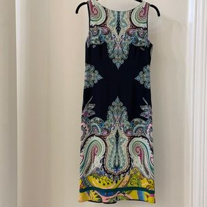 Beautiful ETRO Sleeveless Printed Dress - Size 42